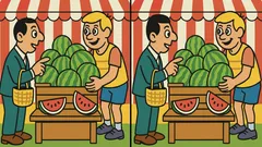 Moeilijke aandachtstest: lukt het jou om alle verschillen op de afbeelding in 27 seconden te vinden?